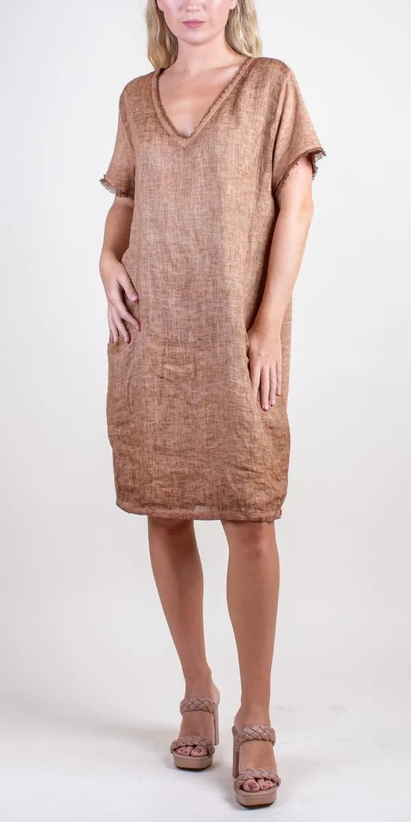 Perla Linen Dress