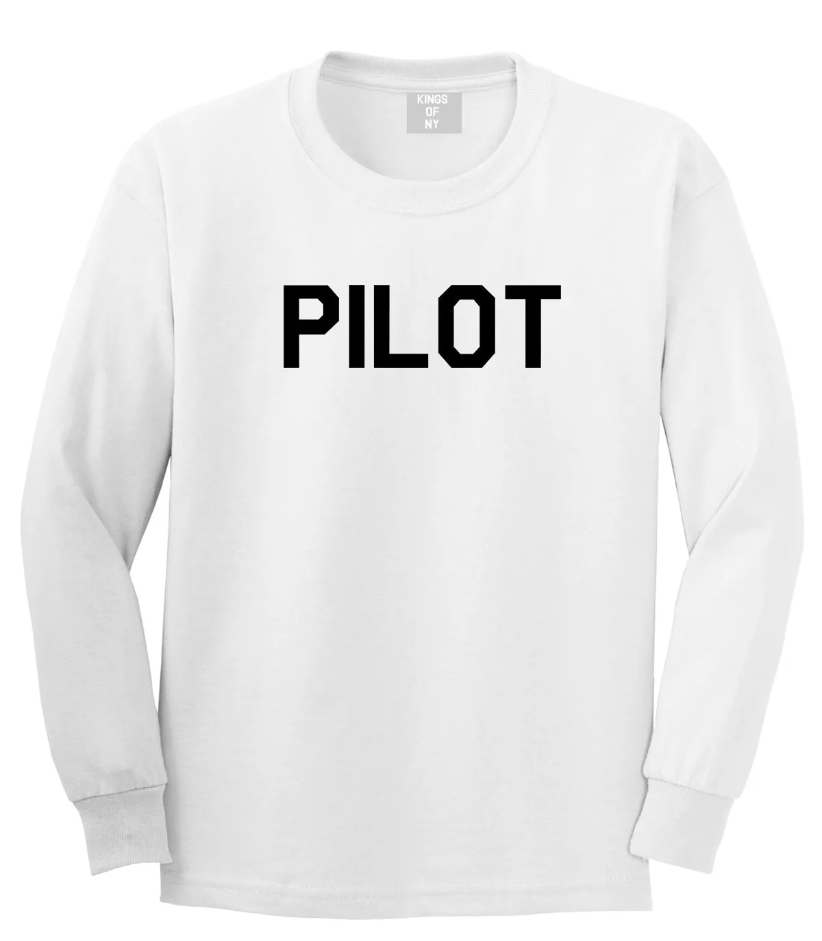 Pilot Mens Long Sleeve T-Shirt