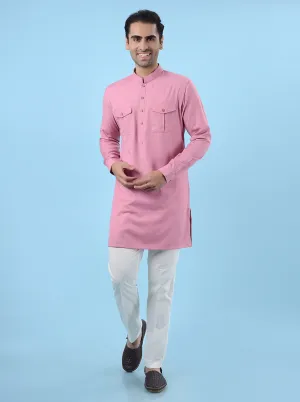 Pink  Kurta Pajama | Azania