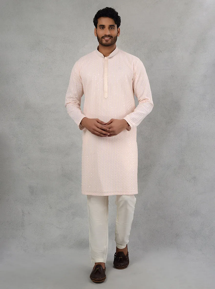 Pink Kurta Pajama | Azania