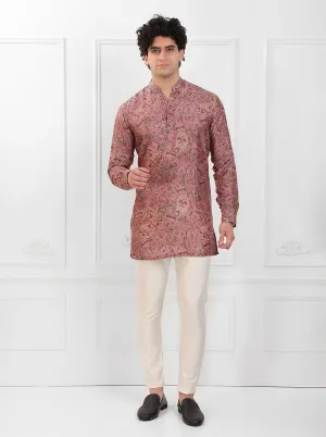 Pink Multi Kurta Pajama | TULA