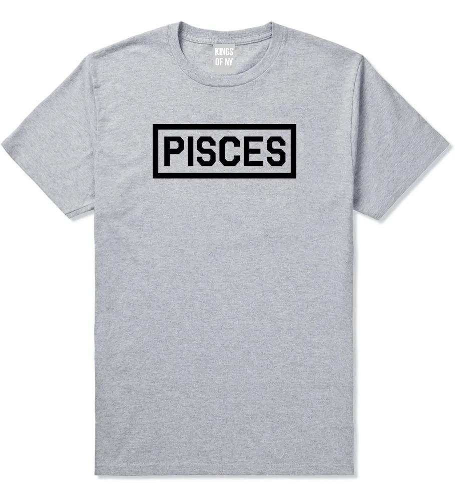 Pisces Horoscope Sign Mens T-Shirt