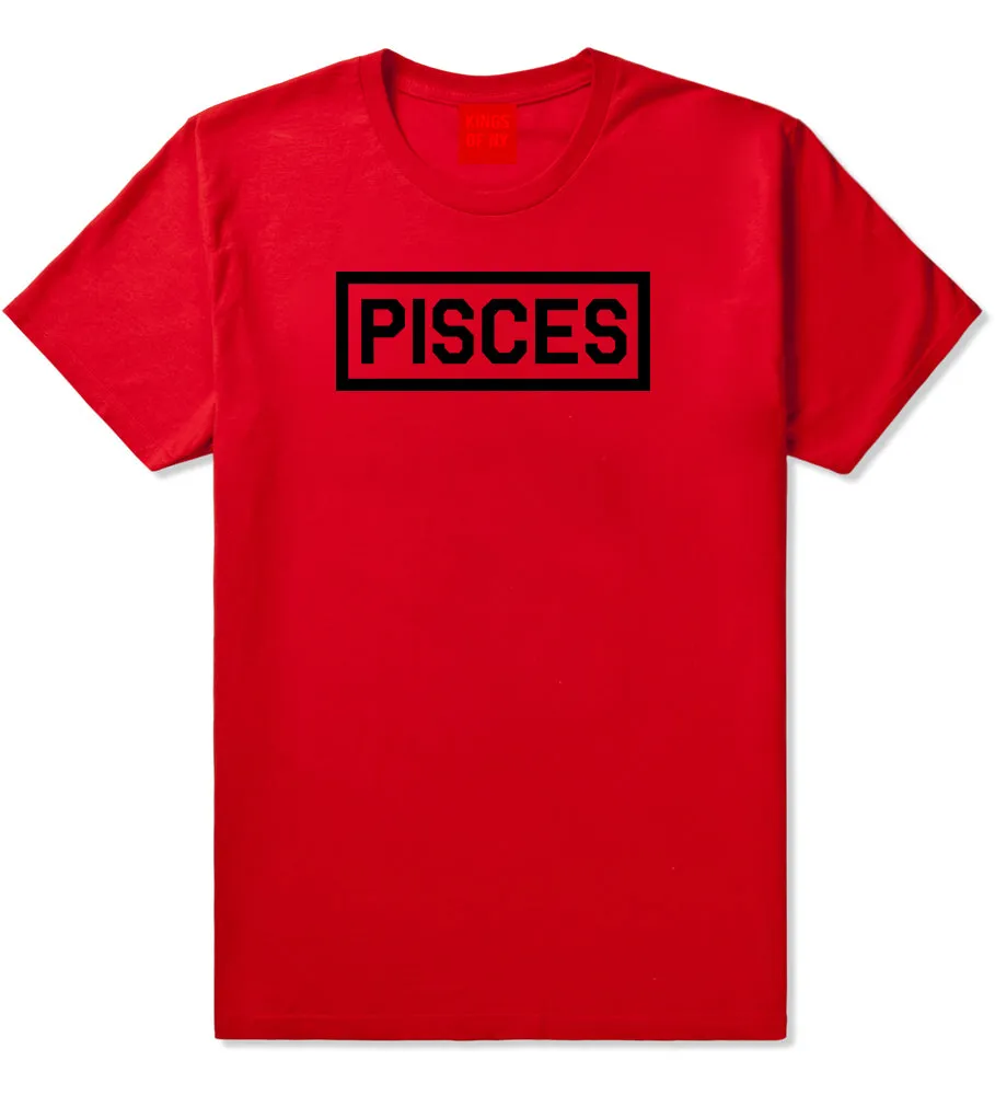 Pisces Horoscope Sign Mens T-Shirt