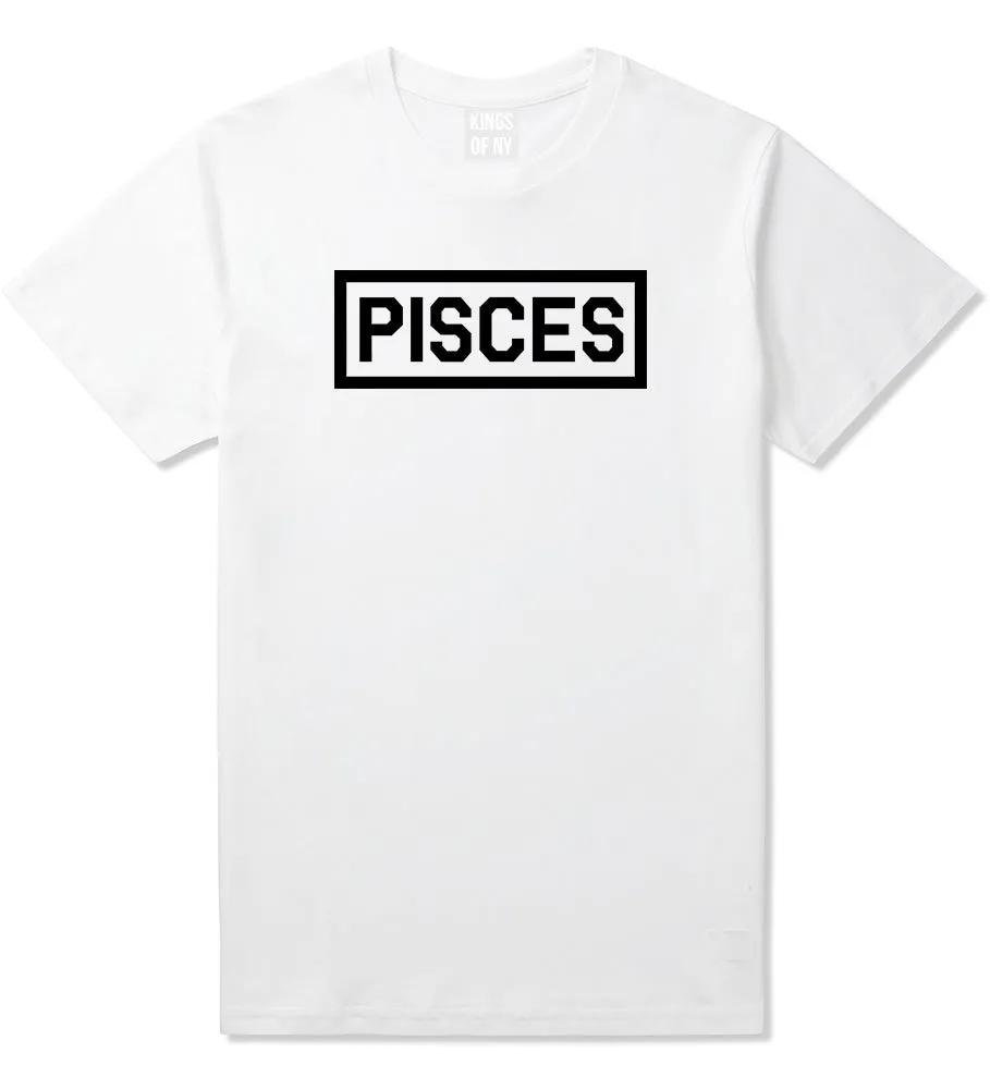 Pisces Horoscope Sign Mens T-Shirt