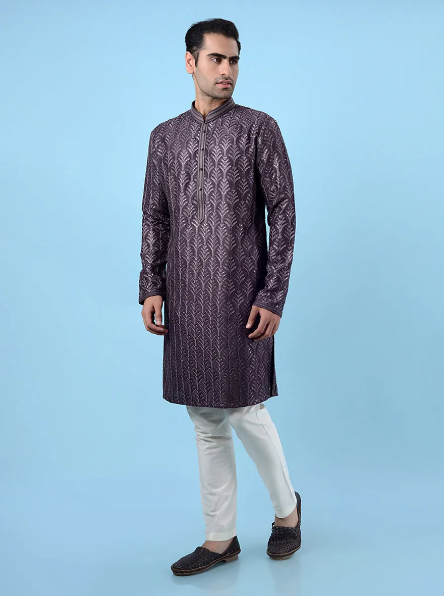 Purple  Kurta Pajama | TULA