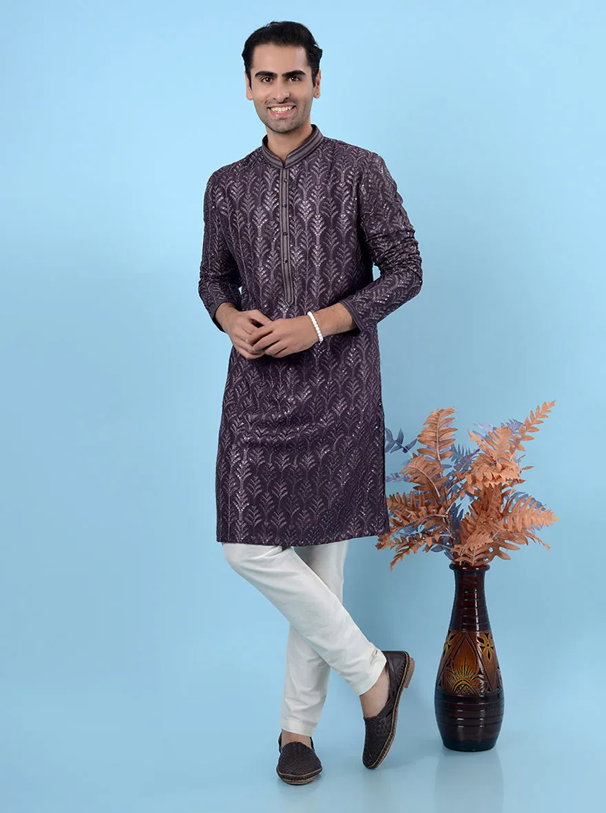 Purple  Kurta Pajama | TULA