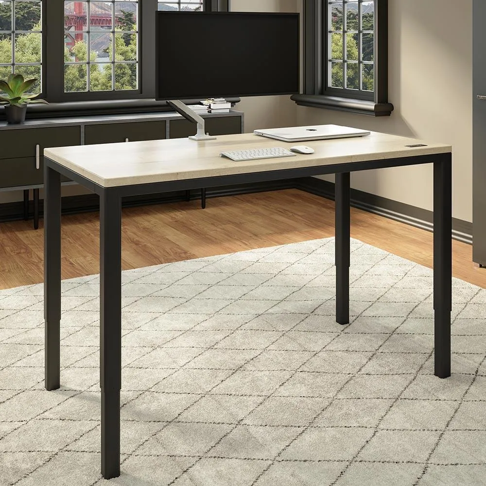 Q Desk - 4 Leg Standing Desk - 3D Laminate