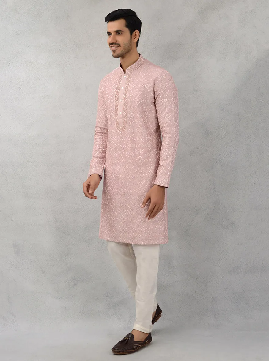 Rose Pink Kurta Pajama | TULA