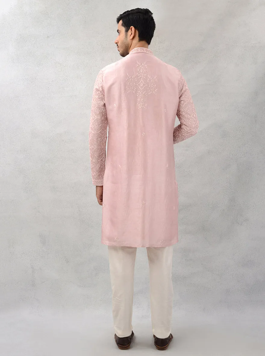 Rose Pink Kurta Pajama | TULA