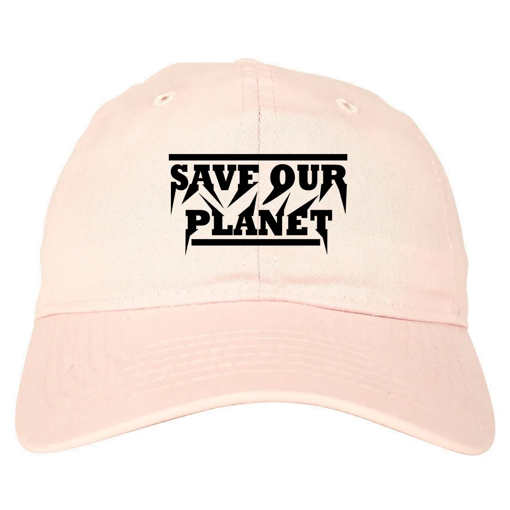 Save Our Planet Mens Dad Hat Cap