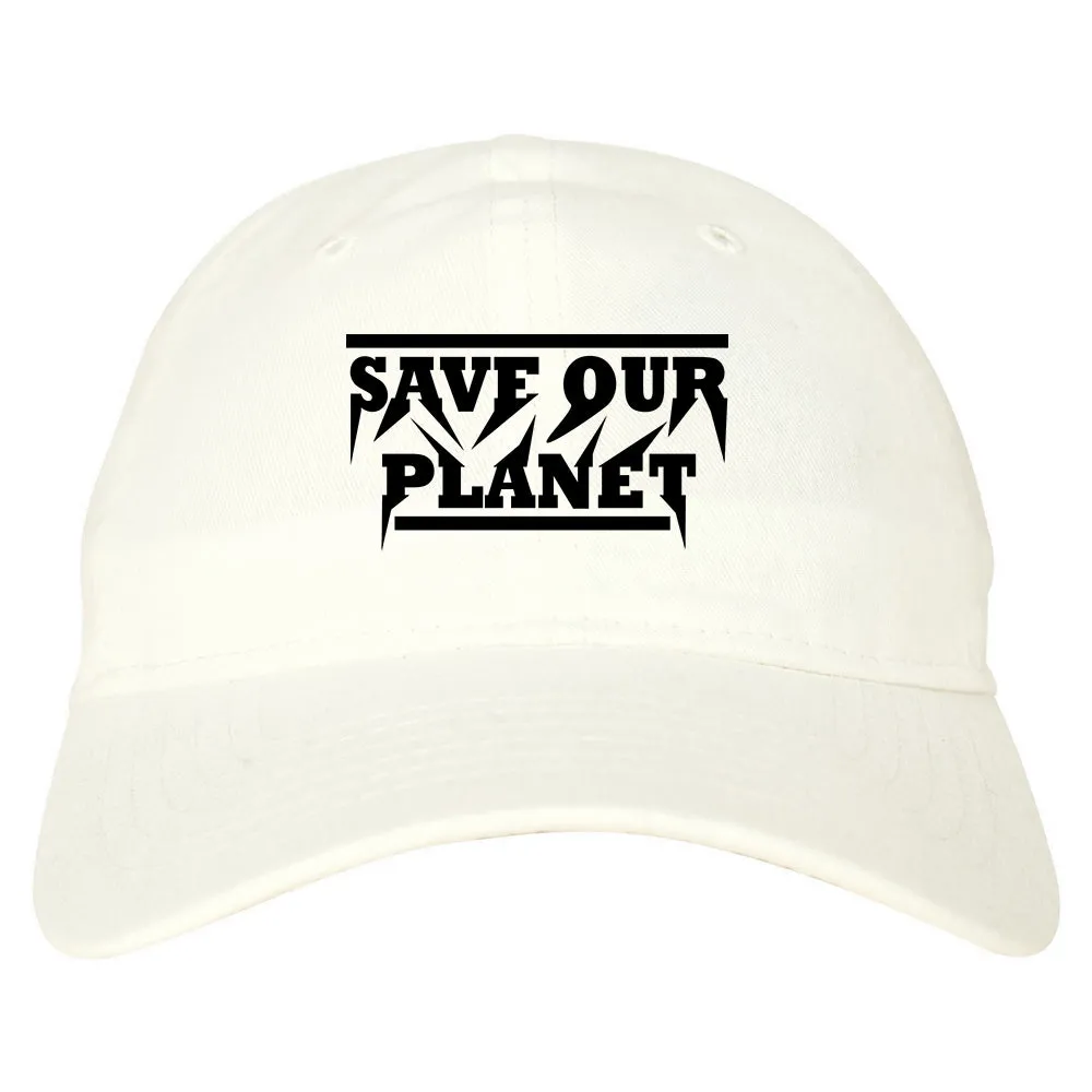 Save Our Planet Mens Dad Hat Cap