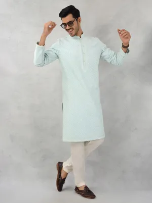 Sea Green Kurta Pajama | TULA