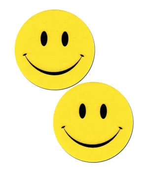 SMILEY FACE NIPPLE PASTIES