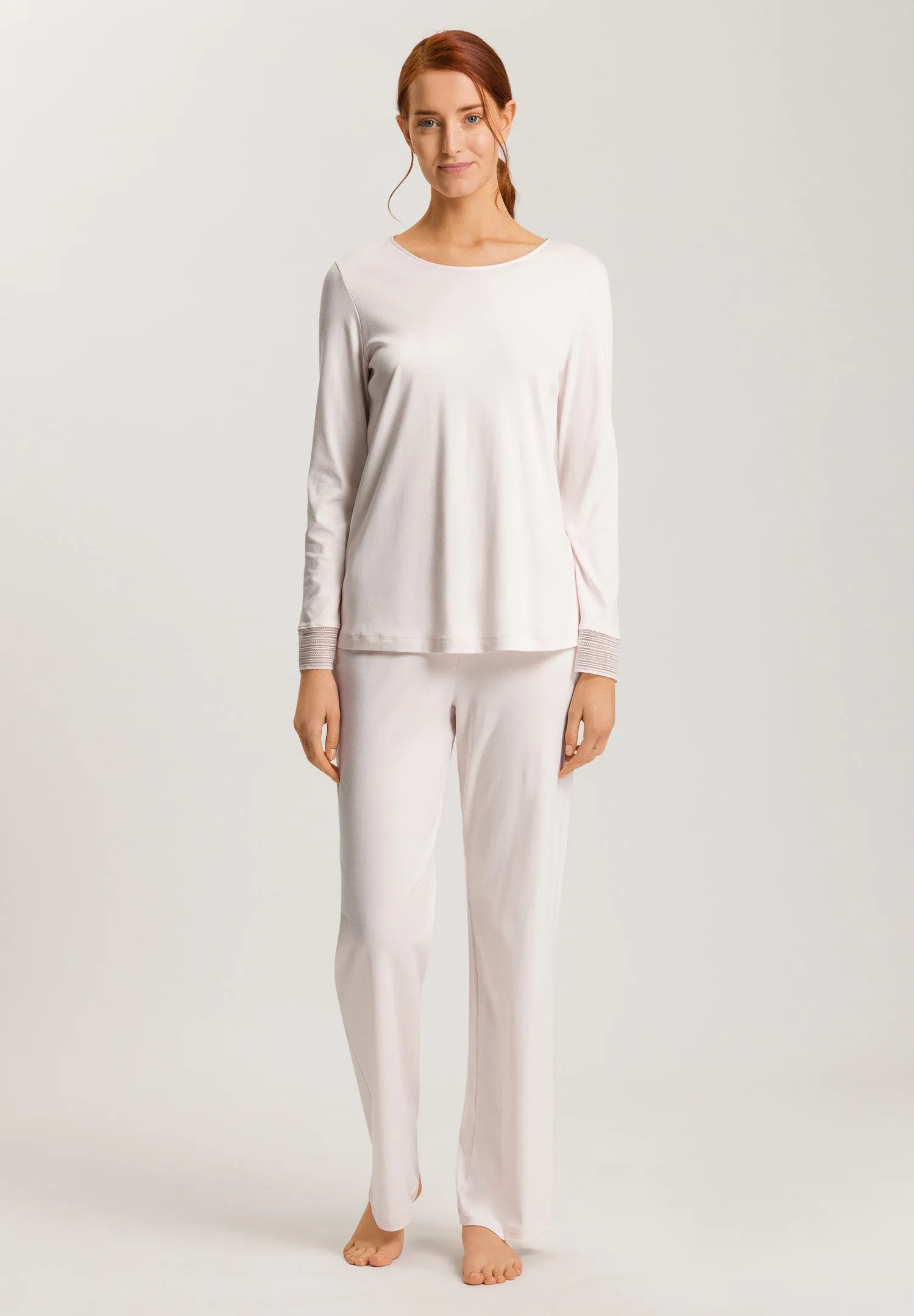 Sophie Long Sleeve Pajama Set | Rose Cream 74879-1393