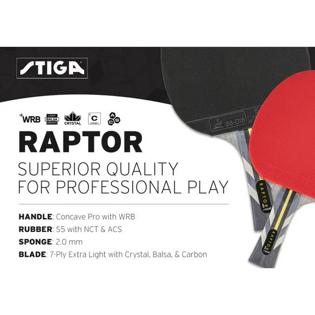 Stiga Raptor Table Tennis Racket