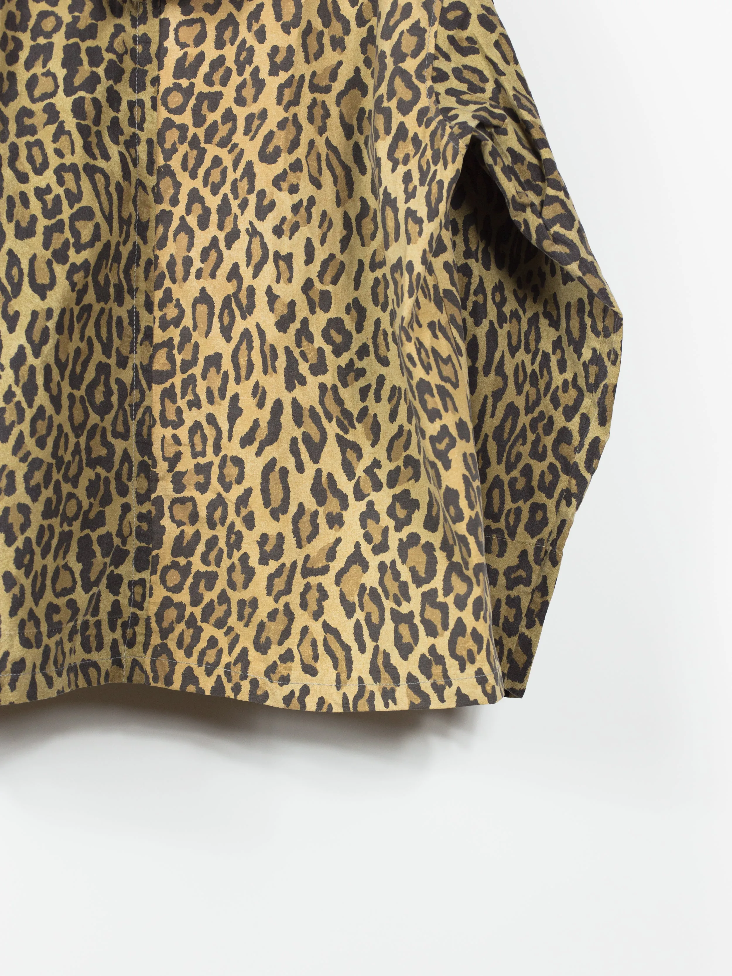 Takahiromiyashita The Soloist Remake Leopard Baja Hoodie