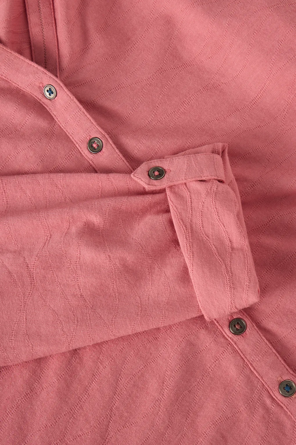 White Stuff Annie Textured Dusty Pink Shirt