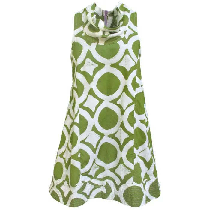 Womens Eli Dress Olive Fisheye Global Mamas Womens