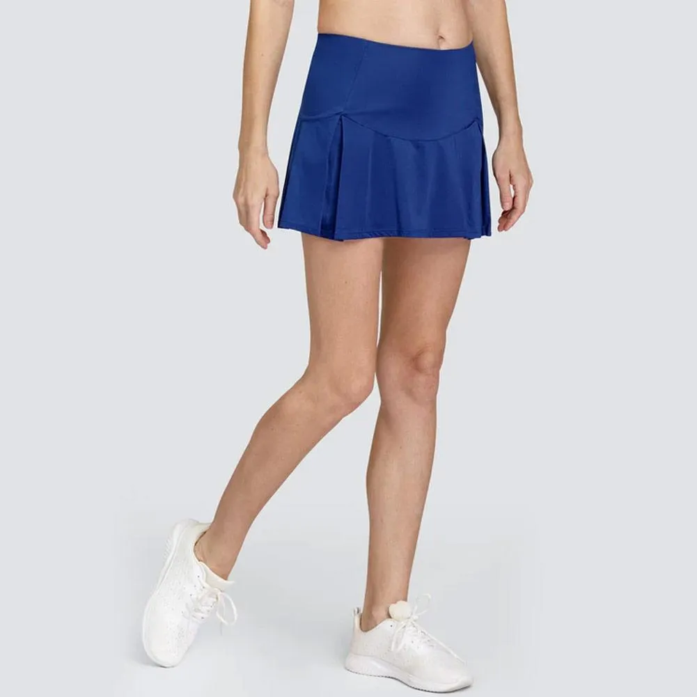 Women`s Prudence 13.5 Inch Box Pleated Tennis Skort Blue Depths