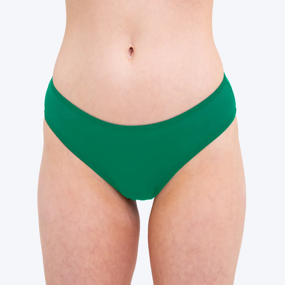 WUKA Swim Bikini Bottom - Tennis Green